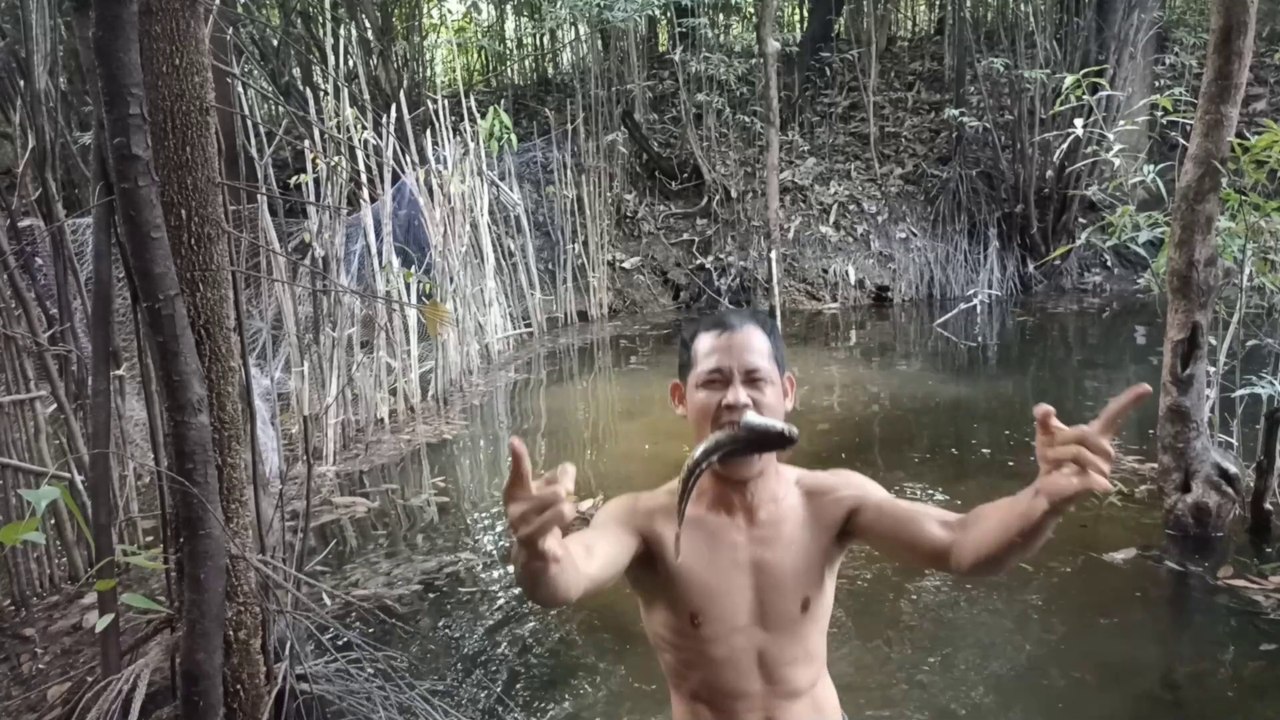 CATCHING TOMAN FISH USING TRAP