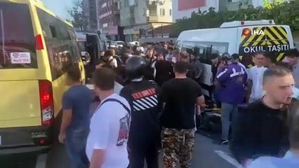 E-5'te çok sayıda araca çarpan sürücü ortalığı savaş alanına çevirip kaçtı