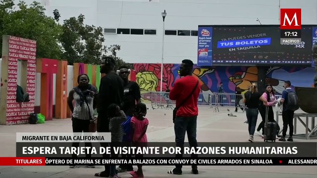 Migrante colombiano lleva tres años esperando su tarjeta de visitante por razones humanitarias
