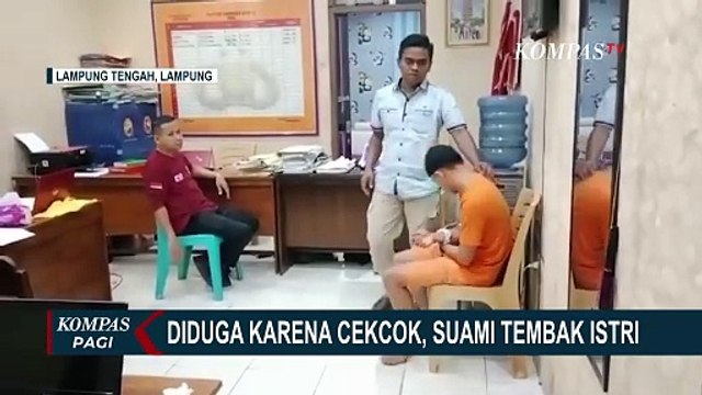 Polisi Tangkap Pria yang Tembak Istrinya dengan Senjata Api Rakitan di Lampung Tengah