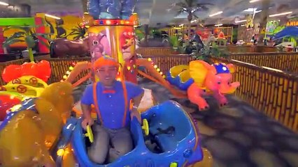 Blippi Learns about Jungle Animals for Kids _ Educational Videos for Toddlers