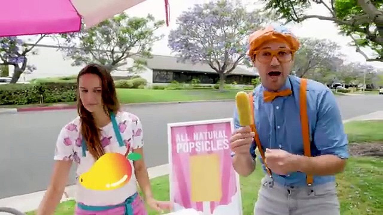 Blippi Makes Fruit Popsicles _ Learn Healthy Eating For Children _ Educational Videos For Kids