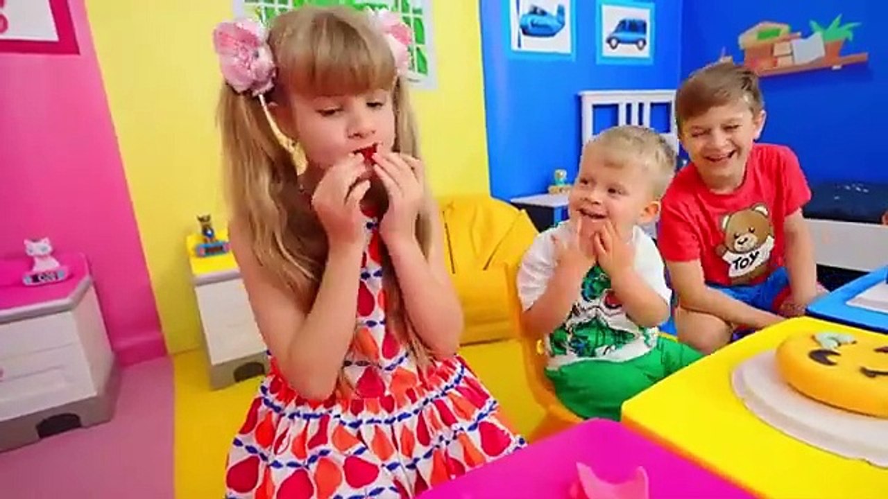 Diana Roma and Oliver Explore the Mysterious Secret Room