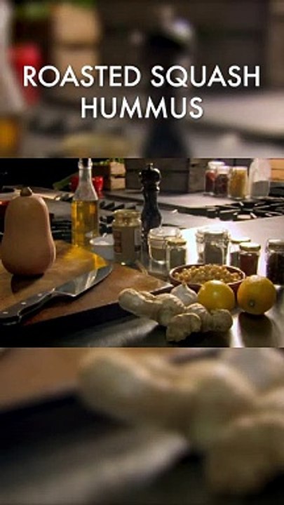 Roasted Squash Hummus #shorts