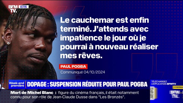 Le cauchemar est terminé : Pogba bientôt de retour sur les terrains après la réduction de sa suspension pour dopage