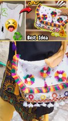"Handmade Boho Bag  | Navrati Culture-Inspired Multicolor Design"