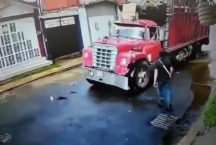 Un camion exceptionnellement chargé !