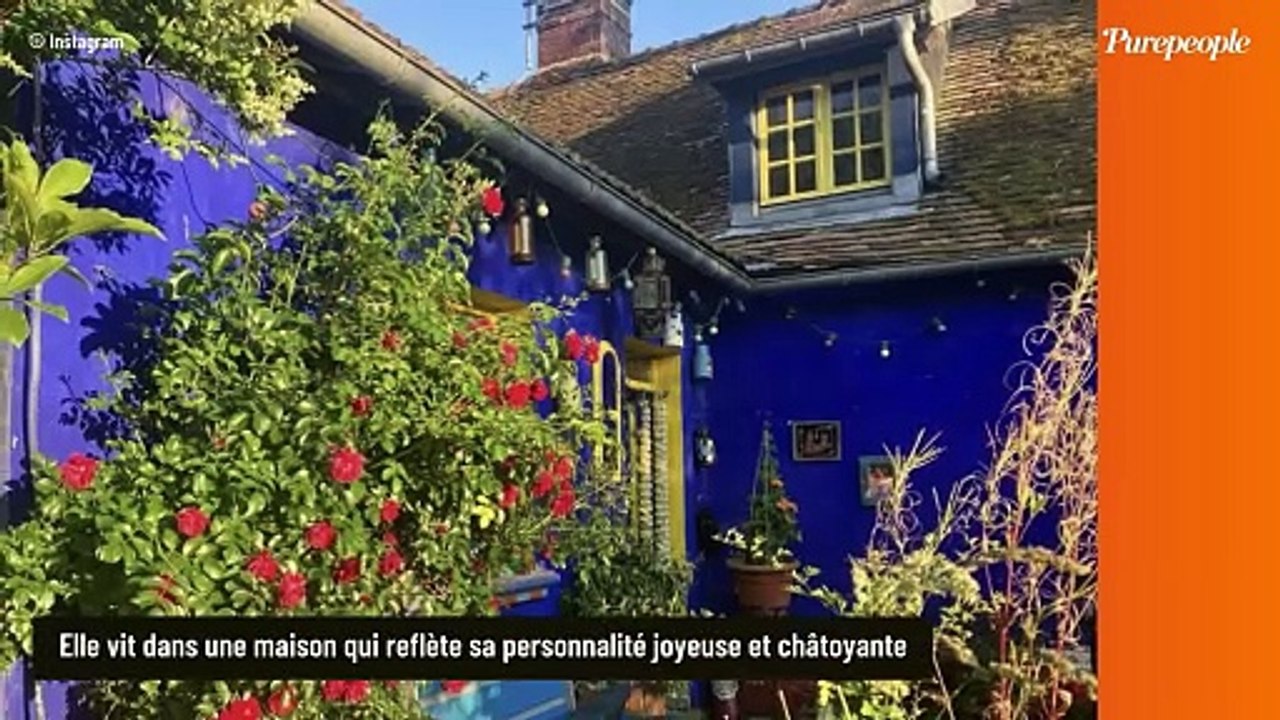 Caroline Loeb (C'est la ouate) a retapé totalement une maison et voici le résultat chatoyant