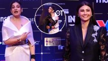 Raveena Tandon Sizzles In Style At The Hungama OTT Fest: Hugs Daisy Shah With Full Passion!