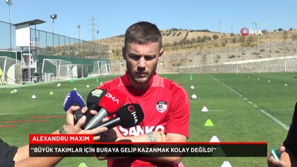 Alexandru Maxim'den Beşiktaş'a gözdağı: Kolay değil!