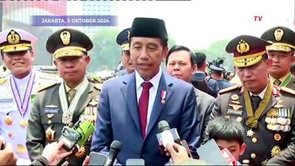 Kata Jokowi usai Gelaran HUT ke-79 TNI: Dekatnya TNI dengan Rakyat, Power Negara Kita