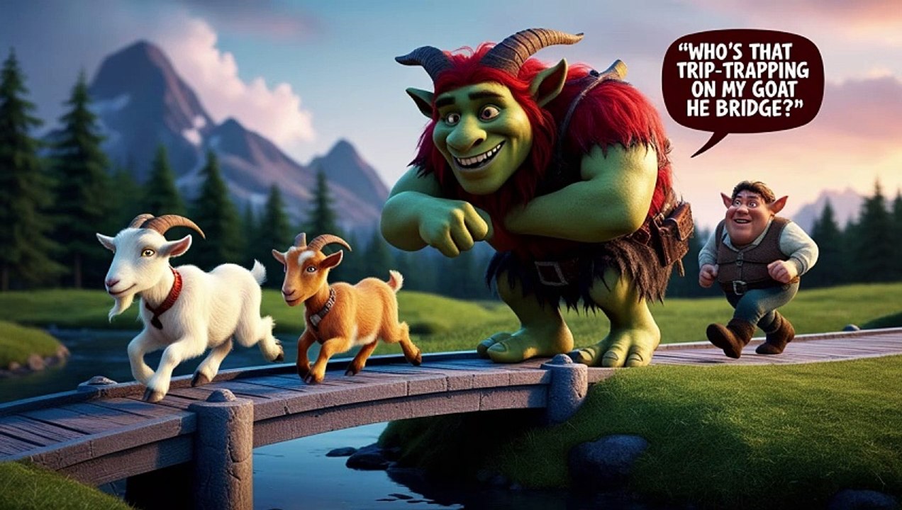 The Three Billy Goats Gruff || Bedtime Stories For Kids || Kids Stories