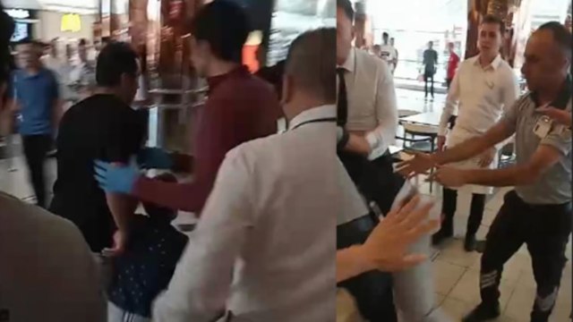 Boşanma aşamasındaki eşini takip edip saldırdı