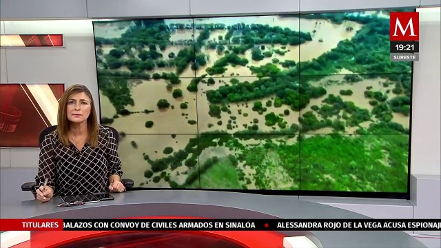 Aumento del río Coatzacoalcos provoca inundaciones que afectan a cientos de familias en Veracruz