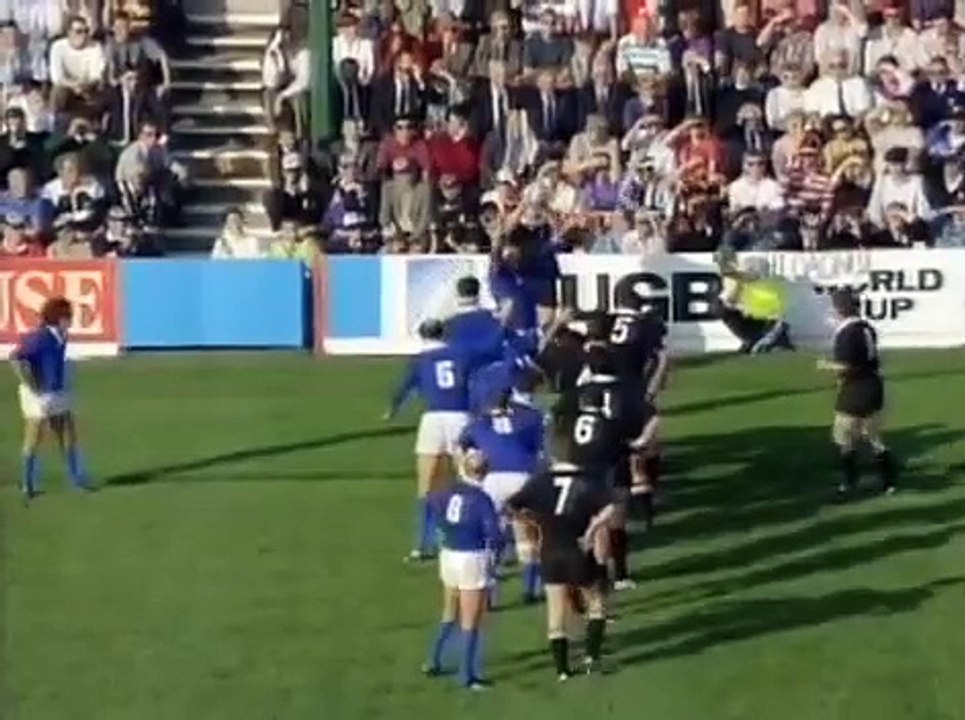 Rugby World Cup 1991 - New Zealand vs Italy