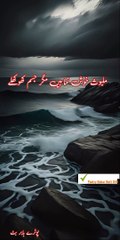 Tasveer apni chor gaya hai   .... urdu poetry shayari whatsapp stated