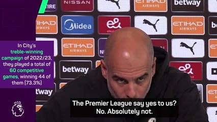 PL refused request to delay start of next season - Guardiola