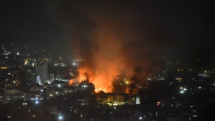 Israel ataca Beirut mientras llegan los aviones de evacuación