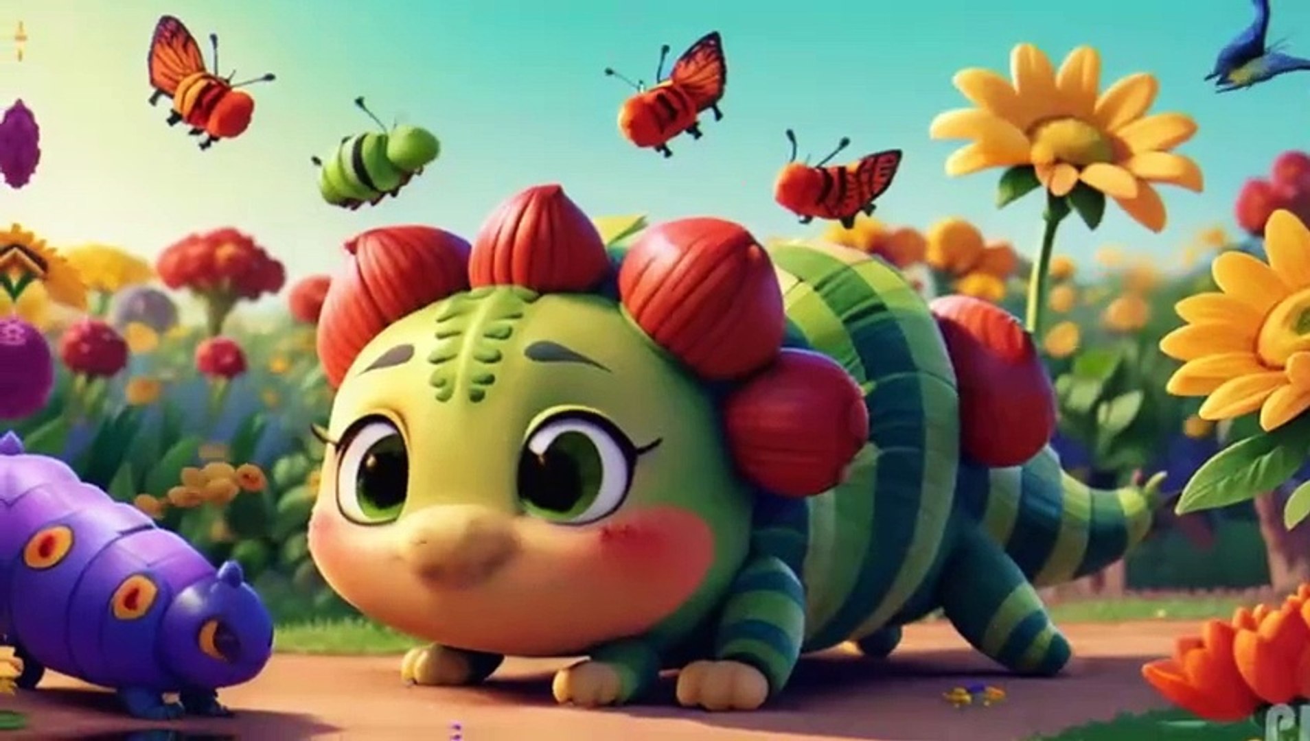 ⁣Very Hungry Caterpillar _ Animated Video for Toddlers