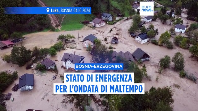 Maltempo in Bosnia-Erzegovina: almeno 21 morti, dichiarato lo stato di emergenza