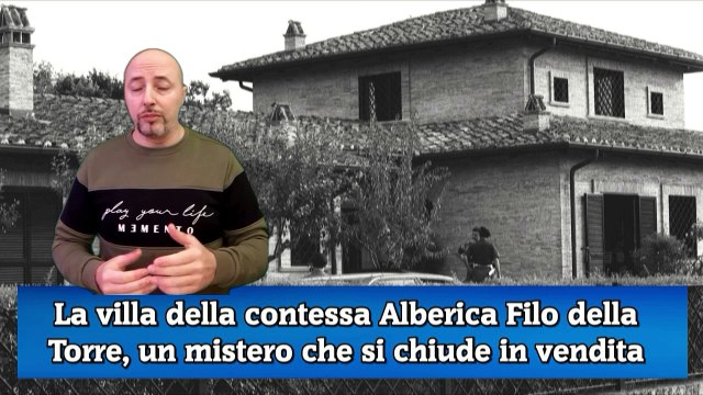 La villa della contessa Alberica Filo della Torre, un mistero che si chiude in vendita
