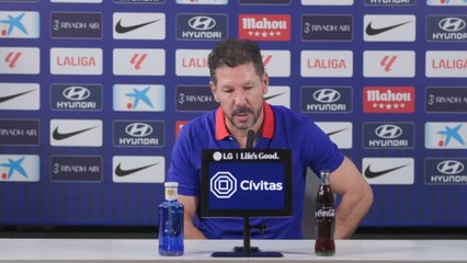 RUEDA de PRENSA del CHOLO SIMEONE | Previa REAL SOCIEDAD vs ATLÉTICO de MADRID