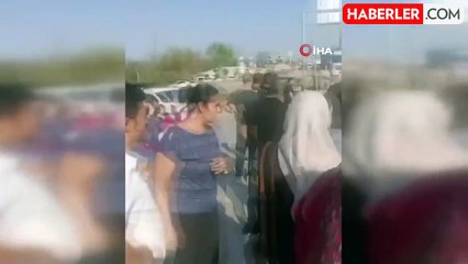 Bebek arabasıyla tırın altında kaldı