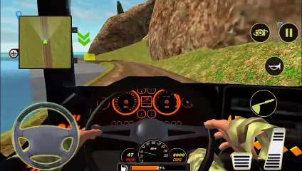 Army Bus Driver US Soldier Transport Duty 2017 #2 - Offroad Bus Driving - Android Gameplay