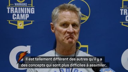 Warriors - Kerr : "Steph Curry est tellement différent des autres"
