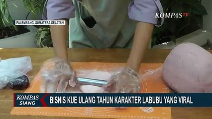 Cuan dari Kue Ulang Tahun Bentuk Boneka Labubu yang Tengah Viral