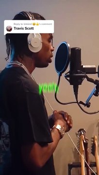 Replying to @Unkind  Travis Scott recording Sicko Mode in the studio  #travisscott #sickomode