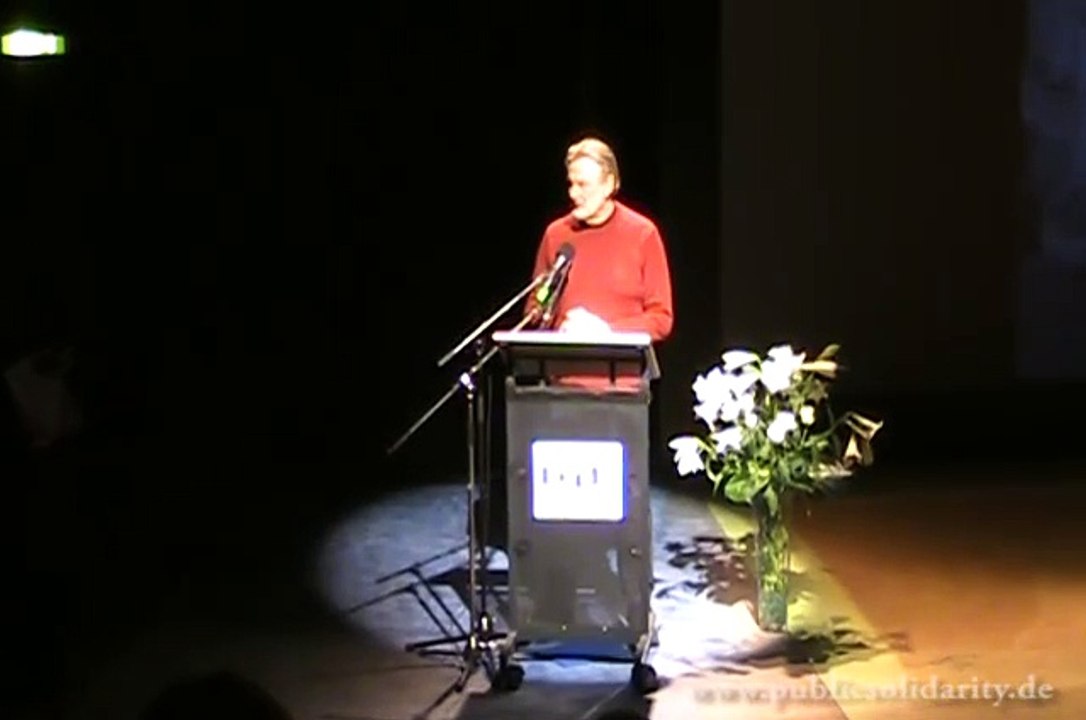 Grußwort von Kapitän Stefan Schmidt - Teil 7 von 11 der Nicht Verleihung der Carl-von-Ossietzky Medallie