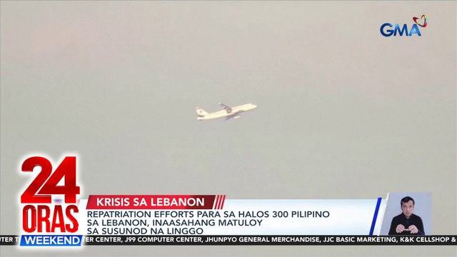 24 Oras Weekend Part 2 - Lebanon repatriation sa mga Pinoy; Gen Z voters; Bomba sa airport; Alden at Kathryn; atbp.