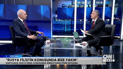 TBMM Başkanı Numan Kurtulmuş, iç ve dış politikanın sıcak başlıklarını  Hafta Sonu'nda değerlendirdi