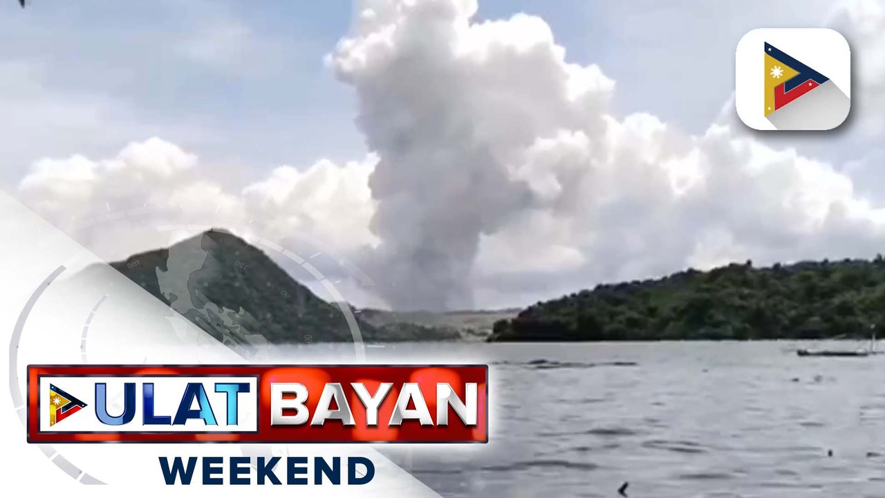 Phivolcs, muling nakapagtala ng phreatomagmatic eruption sa Bulkang Taal