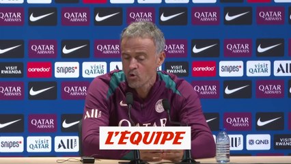 Luis Enrique repousse la polémique après son interview sur Canal+ - Foot - L1 - PSG