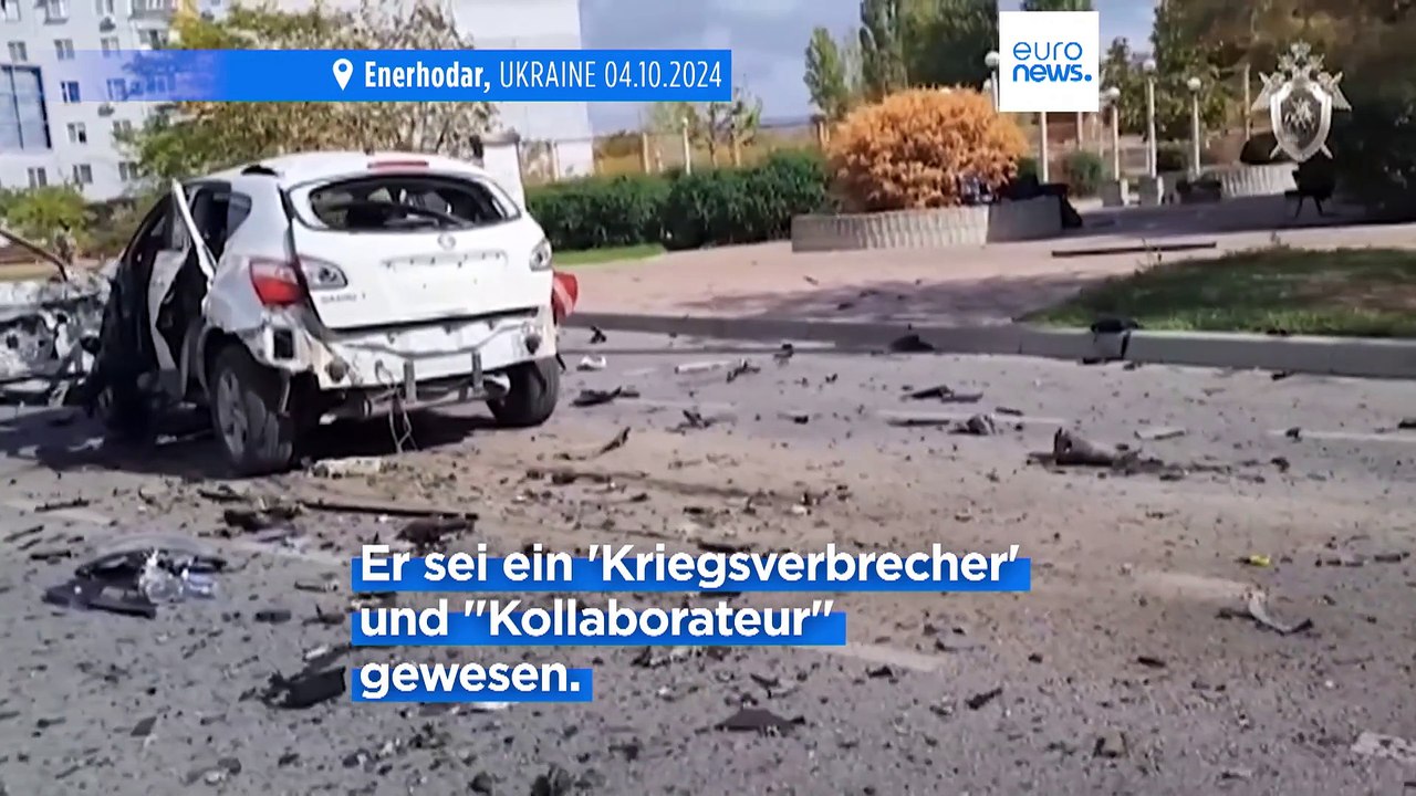 Ukrainischer Geheimdienst tötet Sicherheitschef des AKW Saporischschja