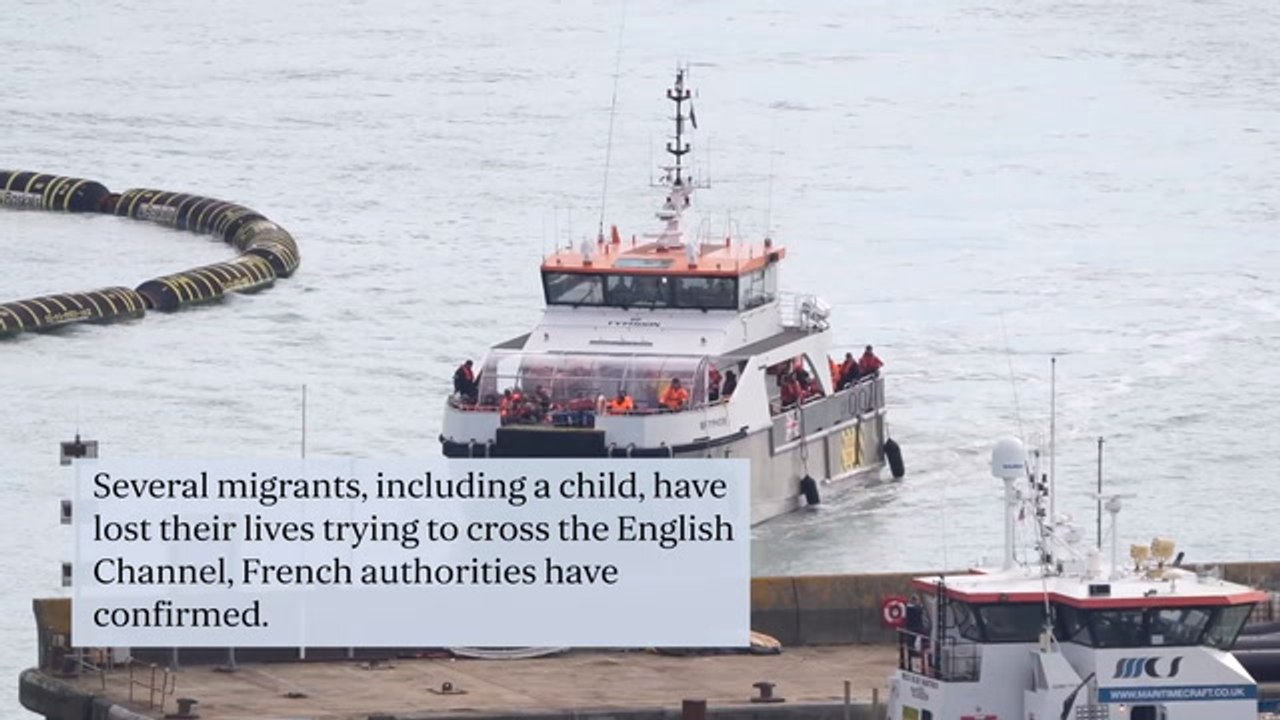 Several migrants including child die while trying to cross English Channel