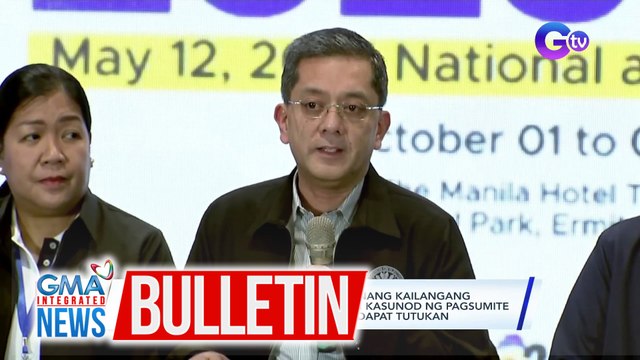 Comelec, 'di pa nakikitang may lugar nang kailangang ideklarang election area of concern kasunod ng pagsumite ng PNP ng listahan ng mga lugar na dapat tutukan | GMA Integrated News Bulletin