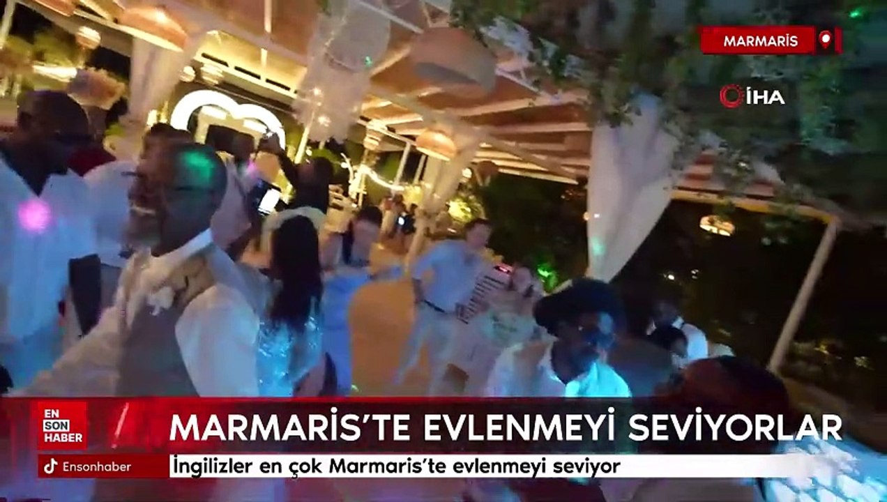 İngilizler düğün için en çok Marmaris'i tercih ediyor