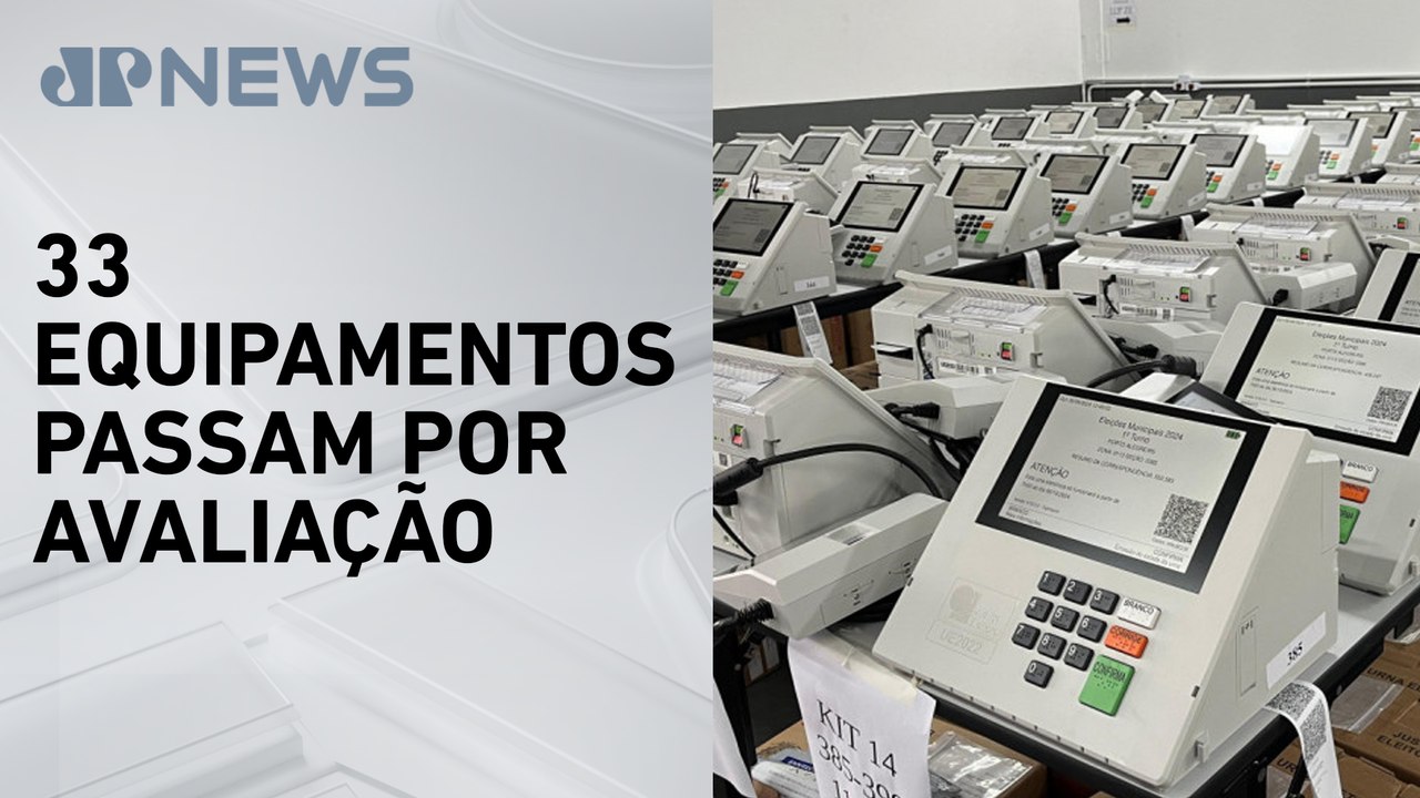 Urnas eletrônicas passam por teste de integrida...