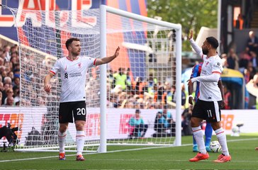 ليفربول يؤمن صدارته بفوز صعب على كريستال بالاس