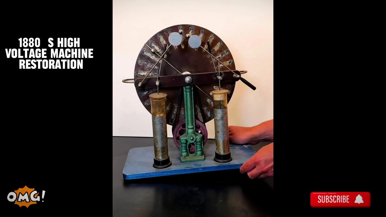 1880's High Voltage Machine Restoration