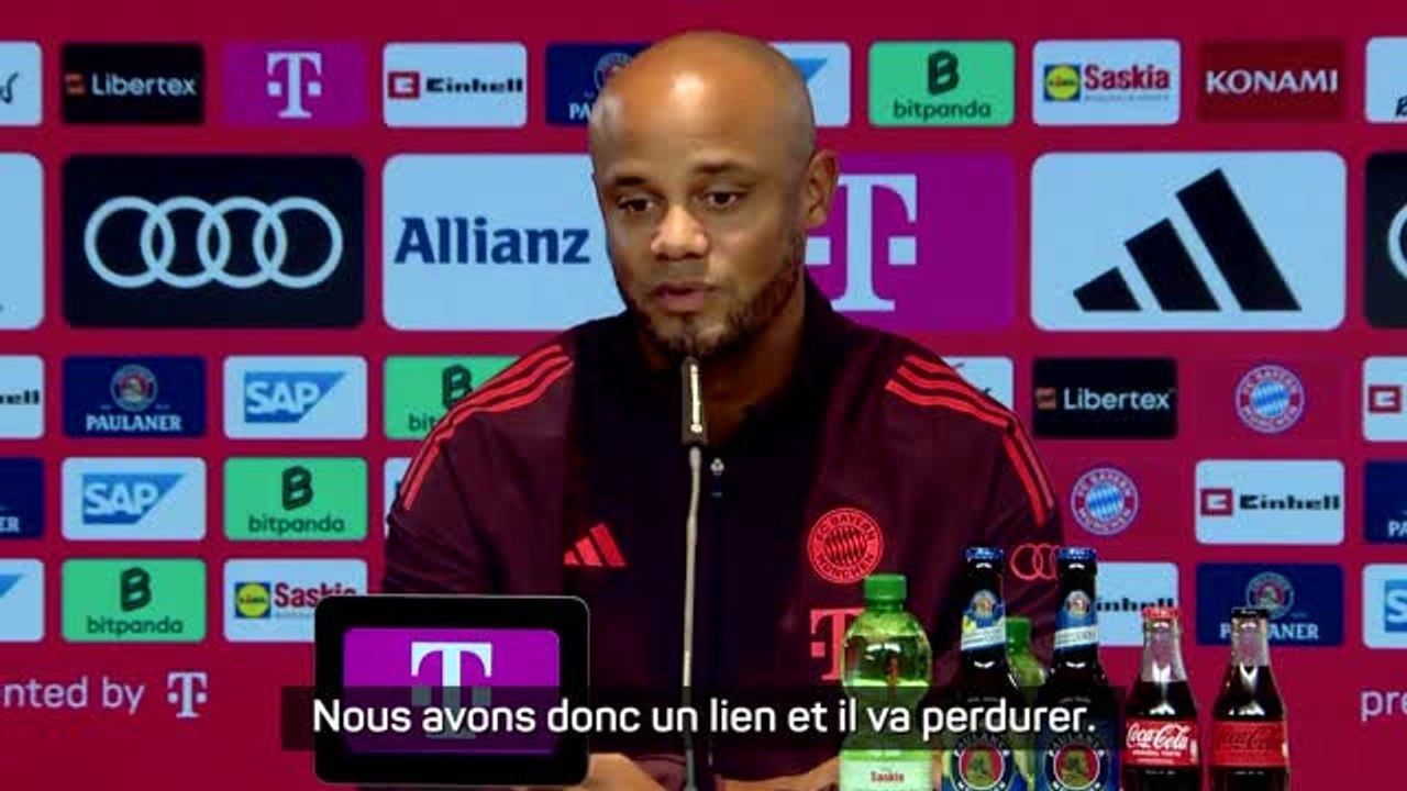 Bayern - Kompany : "Avec Guardiola, nous avons un lien et il va perdurer"