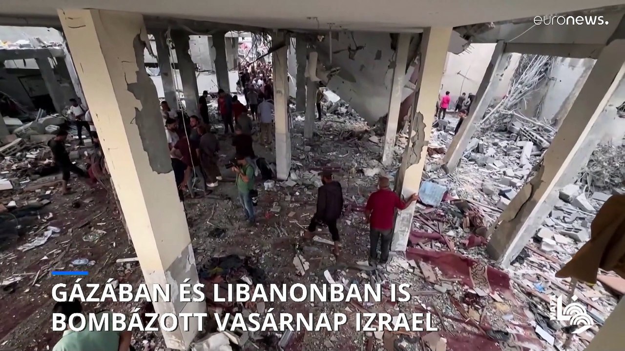 Izrael fokozta a Gázai övezet északi részének és Libanon déli részének bombázását