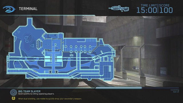 Halo 2 Classic Big Team - Big Team Slayer on Terminal Multiplayer Gameplay
