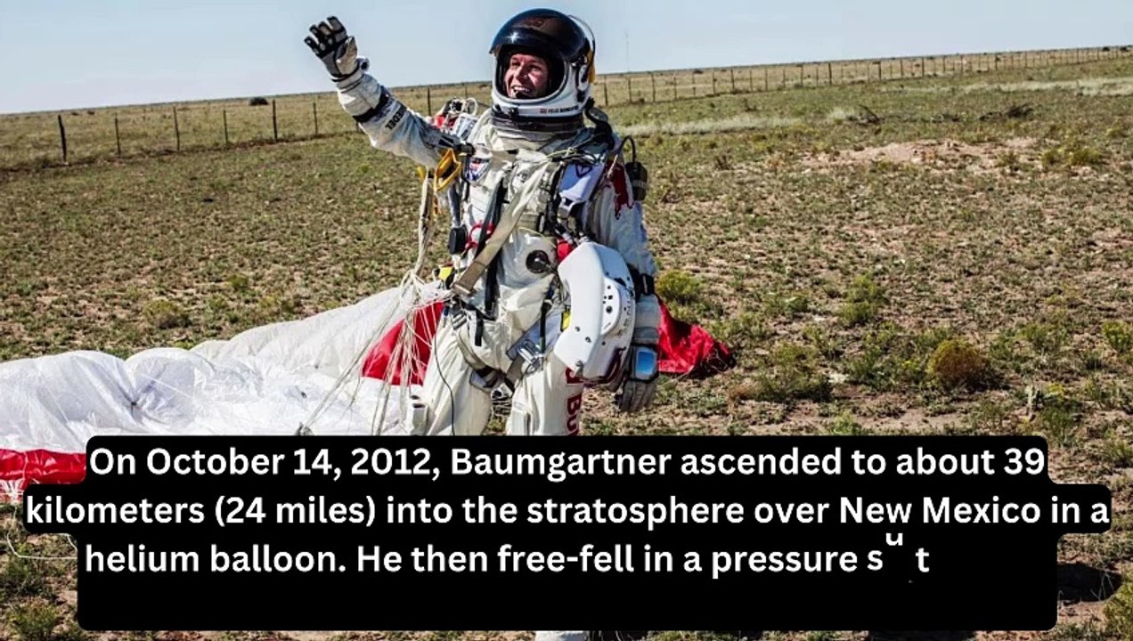 Skydive from Space to Earth | Space Jump World Record | Red Bull Jump | Red Bull World Record