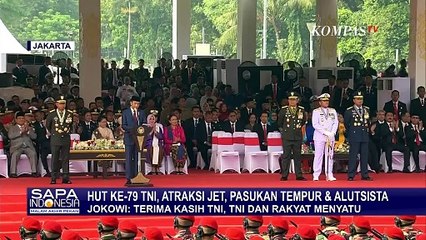 Meriah Perayaan HUT ke 79 TNI, Atraksi Jet hingga Parade Alutsista di Depan Presiden dan Warga!