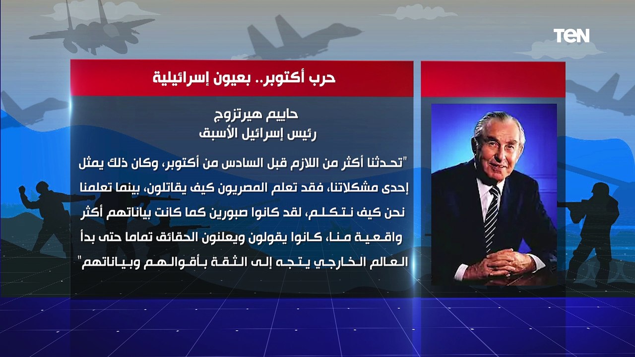 حرب أكتوبر بعيون إسرائيلية