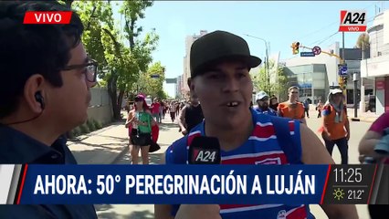 ⛪ EMPEZÓ LA PEREGRINACIÓN A LUJÁN